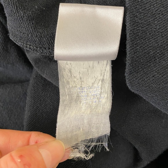 Vintage Weekenders Cardigan Jacket XL Blue Made In Canada Open Knit Pockets - Picture 4 of 10